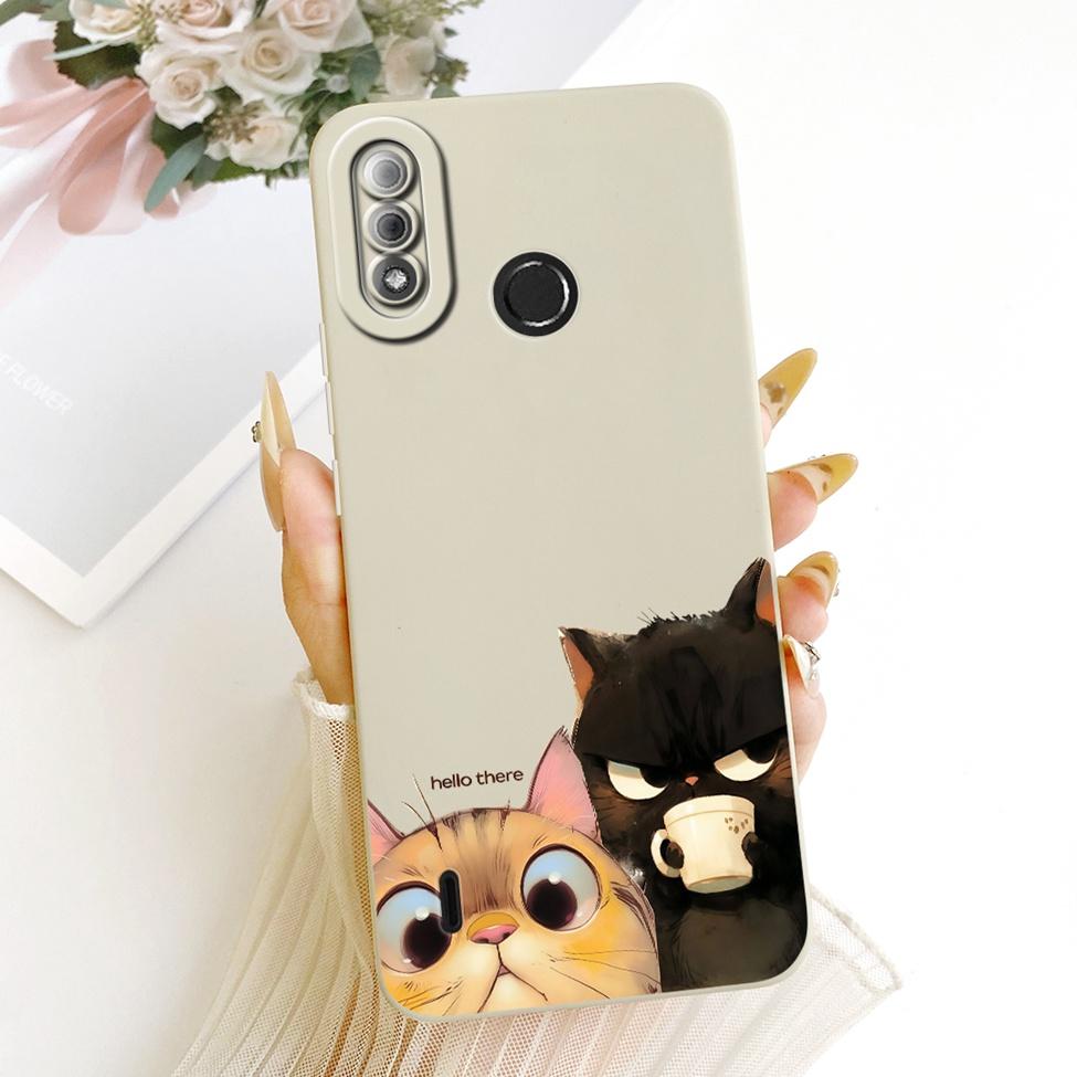 For ITEL A56 Pro Case For ITEL A56 Cover Luxury Fashion Cool Kawaii Cute Painted Silicone Phone Casing