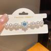 Pearl Bead Zircon Heart Bracelet With Elegant Design For Women Gift