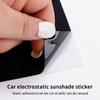 2 stücke Universal Auto Fenster Sonnenschutz Elektrostatische Aufkleber Seite Blöcke Abdeckung Schiebedach Solar Film Schatten UV Schutz Zubehör