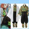 Demon Slayer Kimetsu No Yaiba Sabito Cosplay Kostümü Hayranlar İçin Zarif Kimono Pelerin Seti
