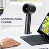 Silent High-speed Led Display High Wind Power USB Charging Fan Handheld Small Fan Refrigeration Air Conditioner Portable
