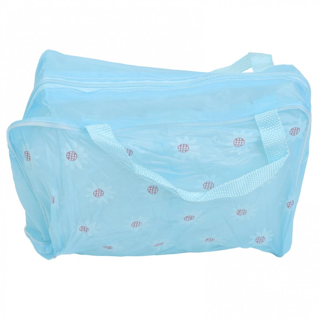 Waterproof Cosmetic Bag Floral Printed For Travel Portable