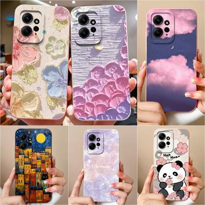 For Xiaomi Redmi Note 12 11 Pro Pro+ 12S 12R 11S 11T 11E New Cover Case High Quality Lovely Panda Super Shockproof Soft Silicone Luxury Bumper Housing