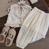 Conjunto de Moda para Niñas, Pantalones de Verano Elegantes, Ropa de Verano para Niñas Bebé, Ropa de Verano para Niños