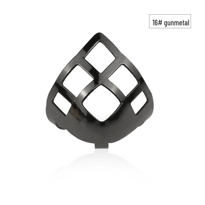 Women's Pointed Toe High Heel Protector - Leather Anti-Kick Decorative Cover with Metal Cap for Shoe Protection.