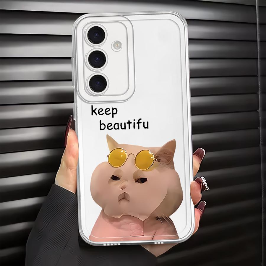 

Case for Samsung Galaxy A57 A14 A16 A54 A15 A34 A35 A36 A37 A26 A24 A52 A17 A55 A25 A51 A52 A56 Phone Cover Funny Cat Dog Galaxy A34 5G