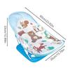 Baby Bath Seat, Foldable Portable Infant Bathtub with Adjustable Recline & Anti-Slip, Newborn to Toddler Bath Chair with Drain Hole