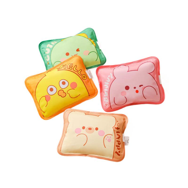Cute Cartoon Explosion-Proof Hand Warmer Hot Water Bag - Safe and Cozy Winter Gift