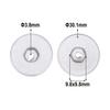 Heat Protection Nut 3cm/1.18\" For BMW Silver Color