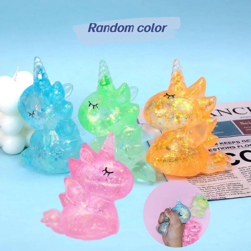Einzigartiges Einhorn Malzzucker Quetschspielzeug zur Stressbewältigung und als süße Entlastung aus Zhejiang, Kunststoffmaterial)