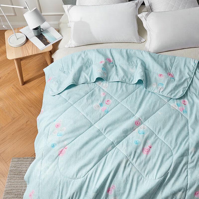 LUOLAI Super Soft Washable Anti-Mite Summer Quilt