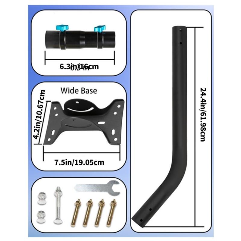 Universal Mount Bracket for Gen 3 Heavy Duty Pivots Rod Ensuring Durability and Reliability Quick Installation