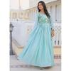 Bellissimo Abito Anarkali Designer Bollywood Indiano per Matrimonio Festa