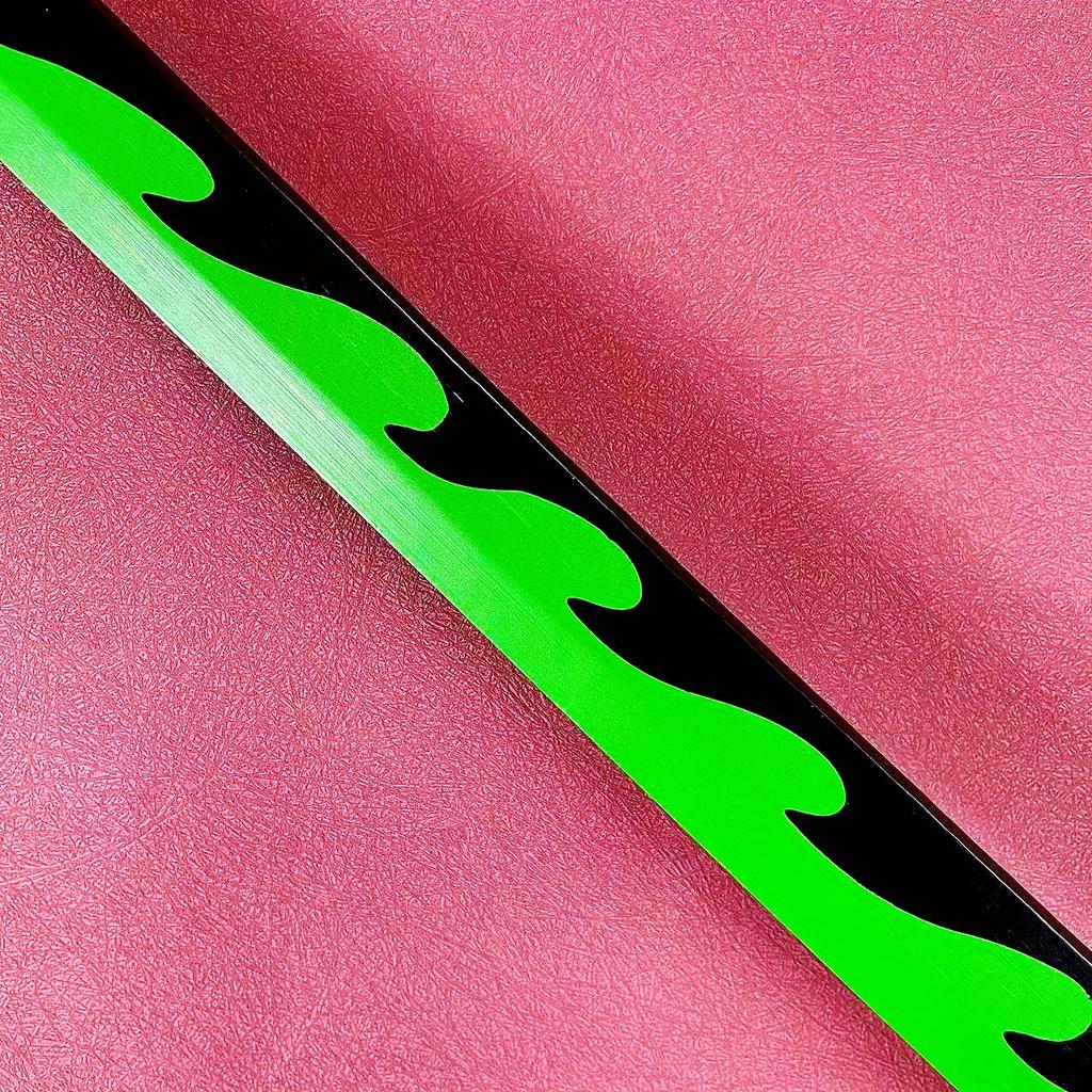 40inch Demon Slayer Genya Katana Ninja Knife Kimetsu No Yaiba Anime Cosplay Prop Real Size Japanese Katana Samurai Sabre Toy