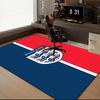England Football Crest Printed Office Carpet Chair Cushion  Entryway Rug, Rugs for Living Room, Bedroom Christmas gifts