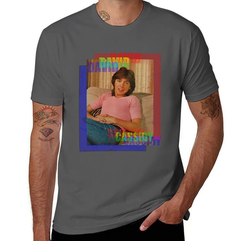 Smile Gift David Cassidy Tshirt Plus Size Lightweight Top