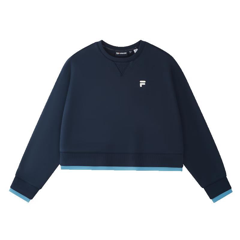 Fila FUSION Женская укороченная толстовка с имитацией двух предметов M
