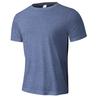 TEMU Fitness Casual Autumn and Summer Men's Youth Undershirt Breathable Slim Fit Crew Neck Bottom Sports Running Short Sleeves