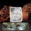 40*35/29*25mm Horse Shape Incense Card Acrylic Mold Double-sided/DIY Incense Powder Pendant Accessories Mold Handmade Tools