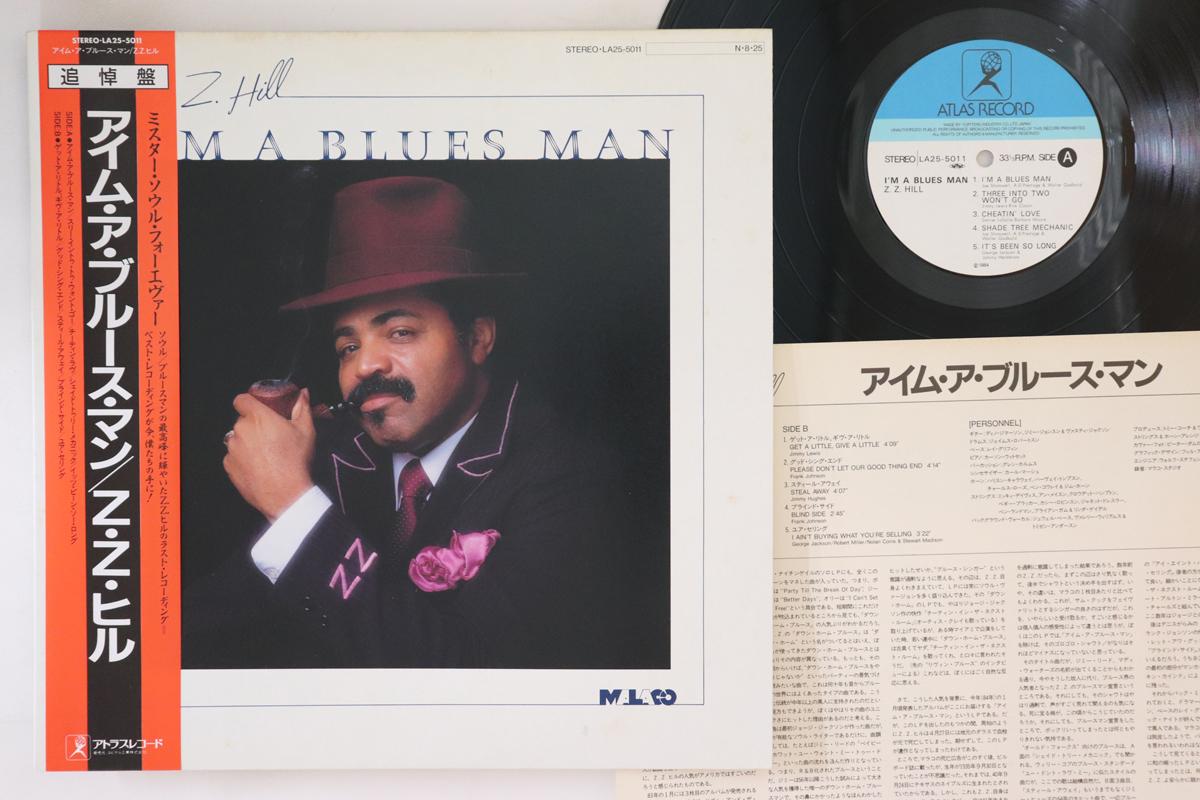 

LP Record ZZ HILL Im A Blues Man LA255011 MALACO 1984 Japan Obi SoulFunk Used