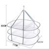 Household Clothes Drying Net Large Three-Layer Sweater Socks Hats Drying Net Multi Functional Clothes Drying Net Pocket Durable
