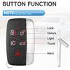 Smart Key Fob Replacement Fits for Land Rover Discovery 15-18 Discovery Sport 16-18 LR 2 13-14 LR 4 12-17 Rover 11-17 Rover Sport 11-17 Rover Evoque