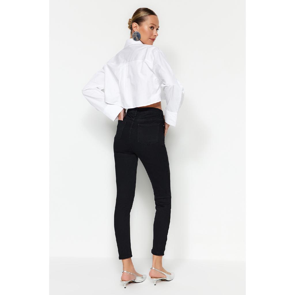 Black High Waist Jegging Jeans Twoaw24je00264