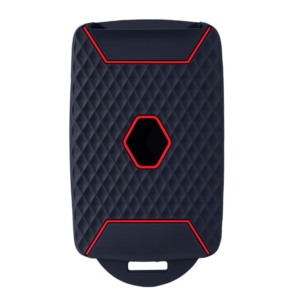 Silicone Car Key Case Cover Fob for Renault Captur Megane Talisman Espace Clio Zoe Koleos Scenic 4 Arkana Dacia Sandero Card