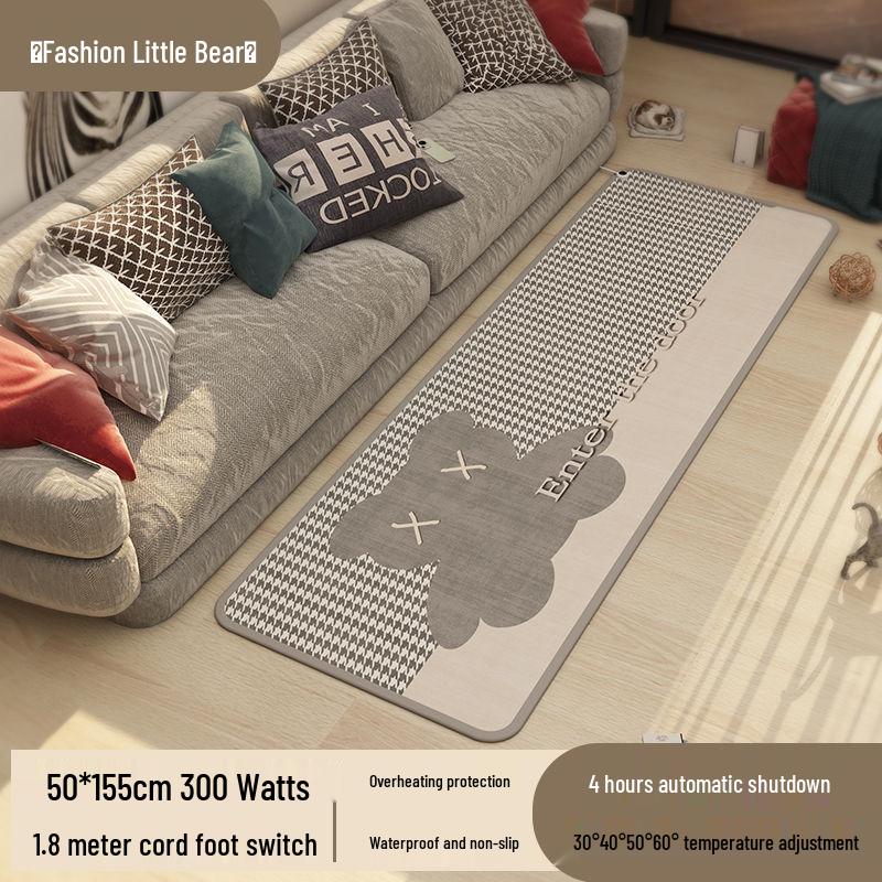 Electric Heated Foot Warmer Mat for Office - Winter Warmth Solution