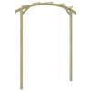 VidaXL Garden Pergola 180x210x40 Cm Impregnated Pine Wood
