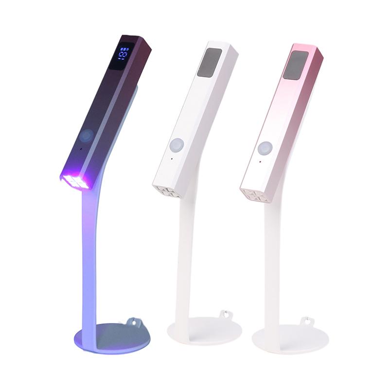 Mini Handheld Uv Led Lamp For Nails Portable Rechargeable Nail Dryer For Curing Gel Polish With Display Manicure Machine