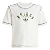 adidas Originals Casual Sportswear SHORT TEE SET 2 Piece Set White/Black Children Aged 3 7 Years Old JX5259
