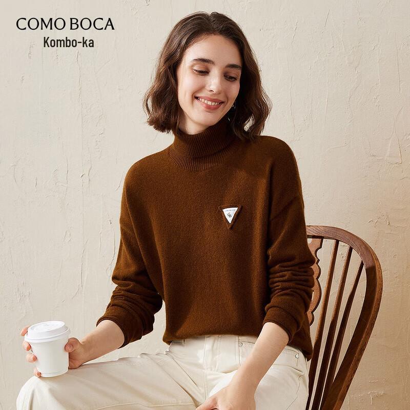 

Kemon Boca Women s Cashmere Turtleneck Sweater M