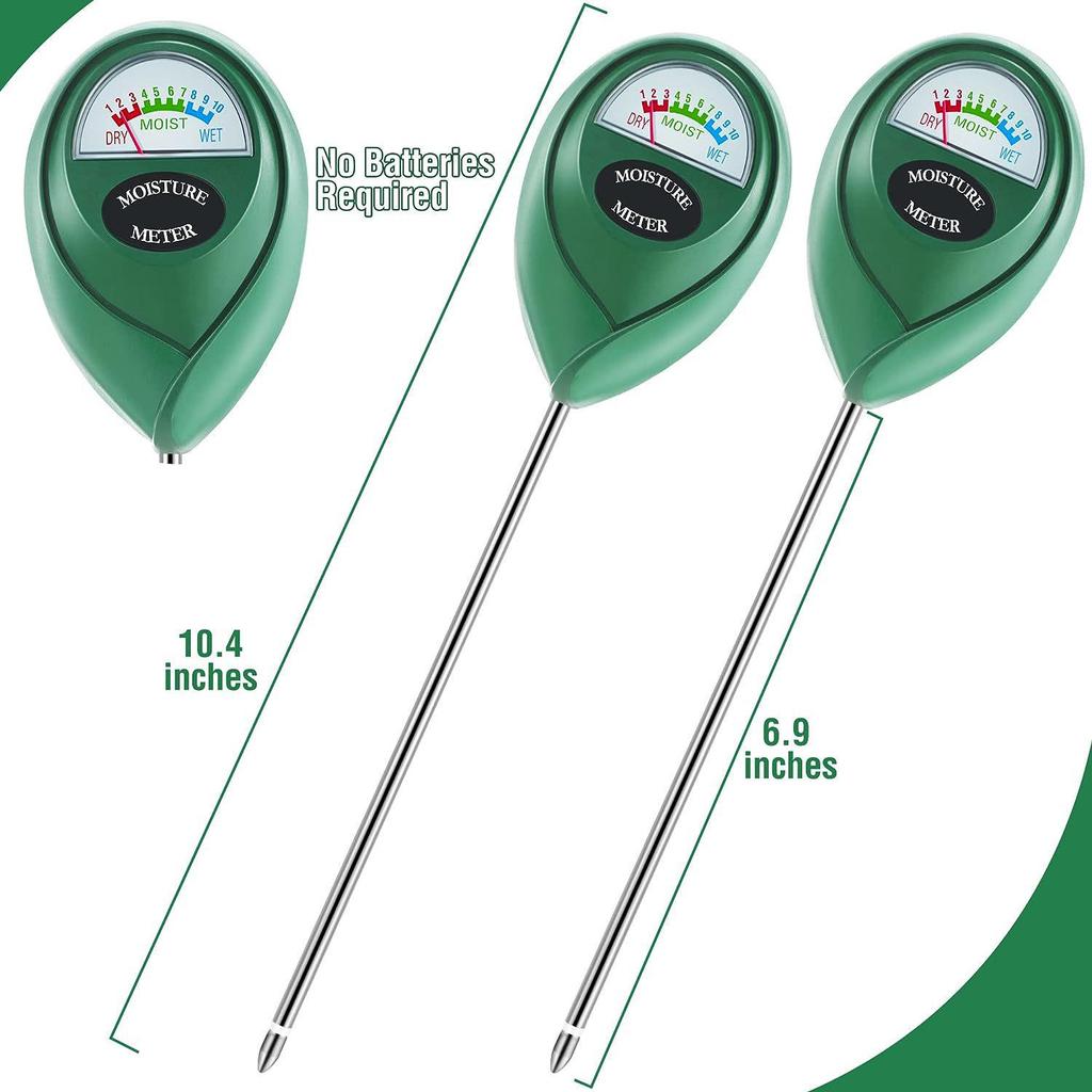 Single Needle Soil Moisture Meter for Potted Plants and Gardening