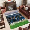 Chelsea Personalized Text Area Rug Design for Bedrooms Foyer Kitchen Living Rooms Anti-slip Rug Anime Office Decor Best for Christmas