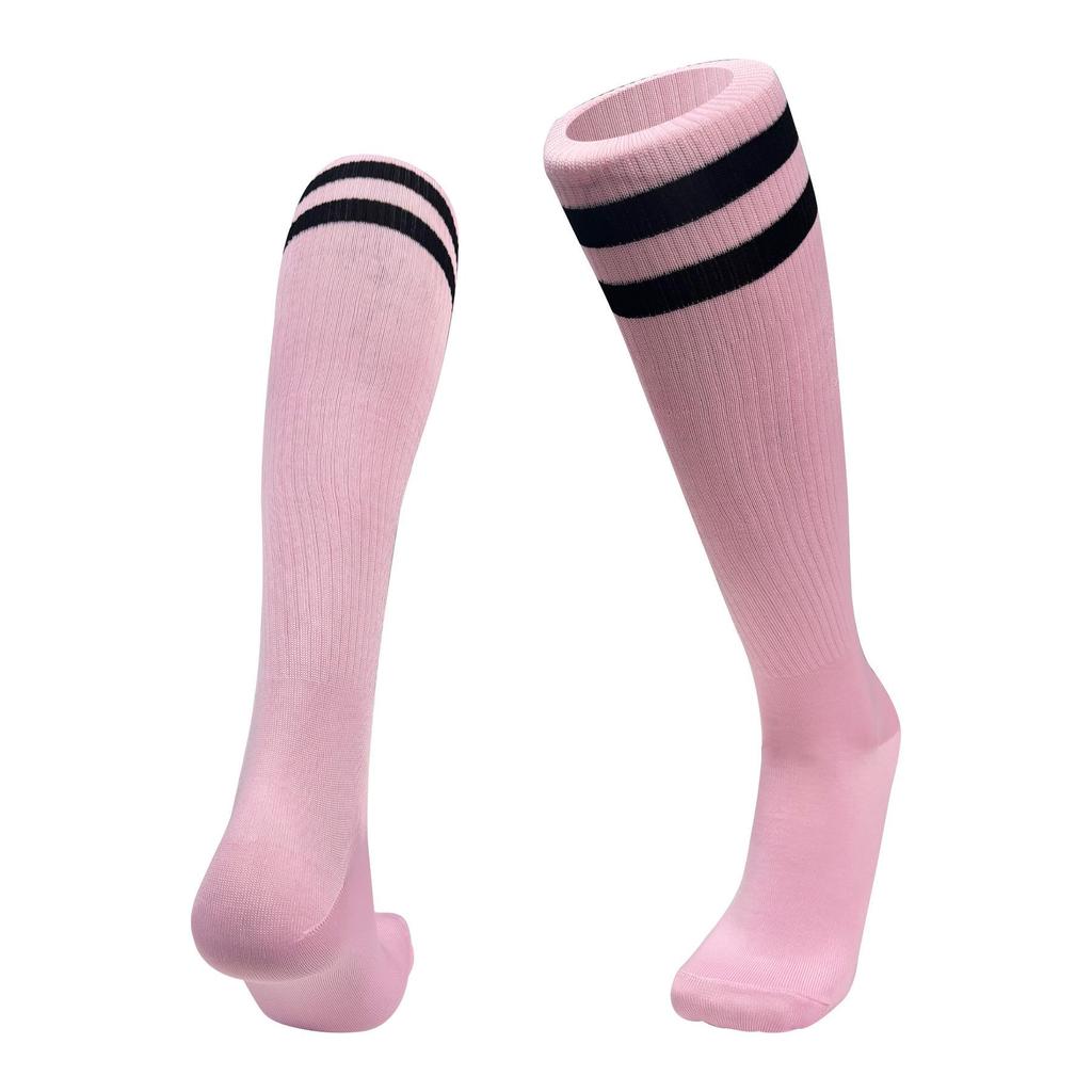 Professional Two-Bar Football Socks - Men's & Children's Over-the-Knee High-Performance Sports Socks