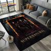 Tappeto Tappeto 3D SPN Supernatural Sign Dean Sam per Soggiorno Camera da Letto Casa Decorazione Divano, Tappeto Area Giochi Bambini Tappetino Antiscivolo