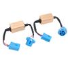 2pcs 9007 9004 LED Headlight Decoder 9 16V LED Bulb Anti Flicker Canceller Decoder Replacement for GM Vehicles