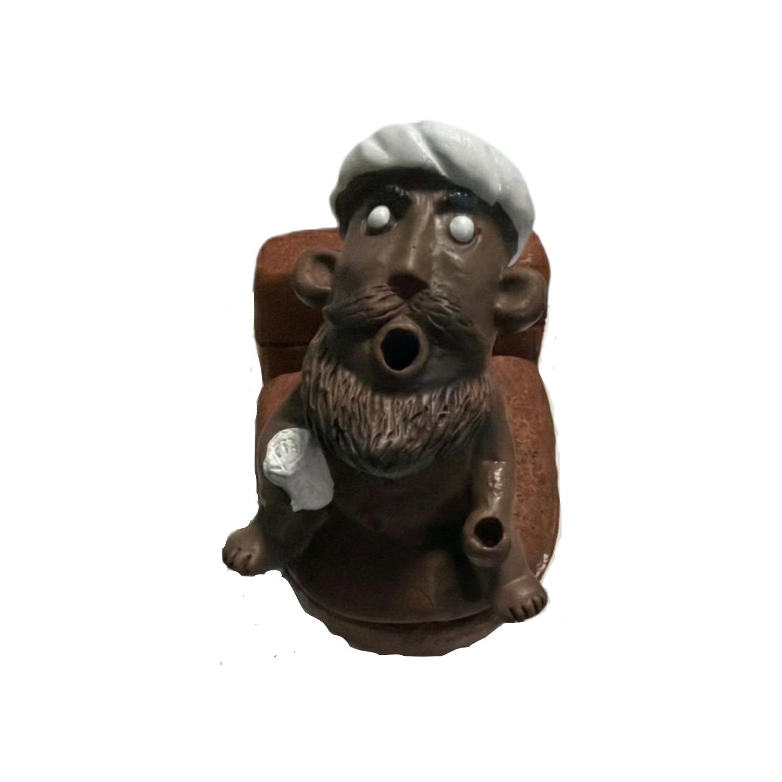 

Toilet-shaped Resin Incense Burner, Fun Toilet And Bathtub Ornaments, Unique Artistic Aromatherapy Burner, Ashtrays And Desktop Gifts. коричневий