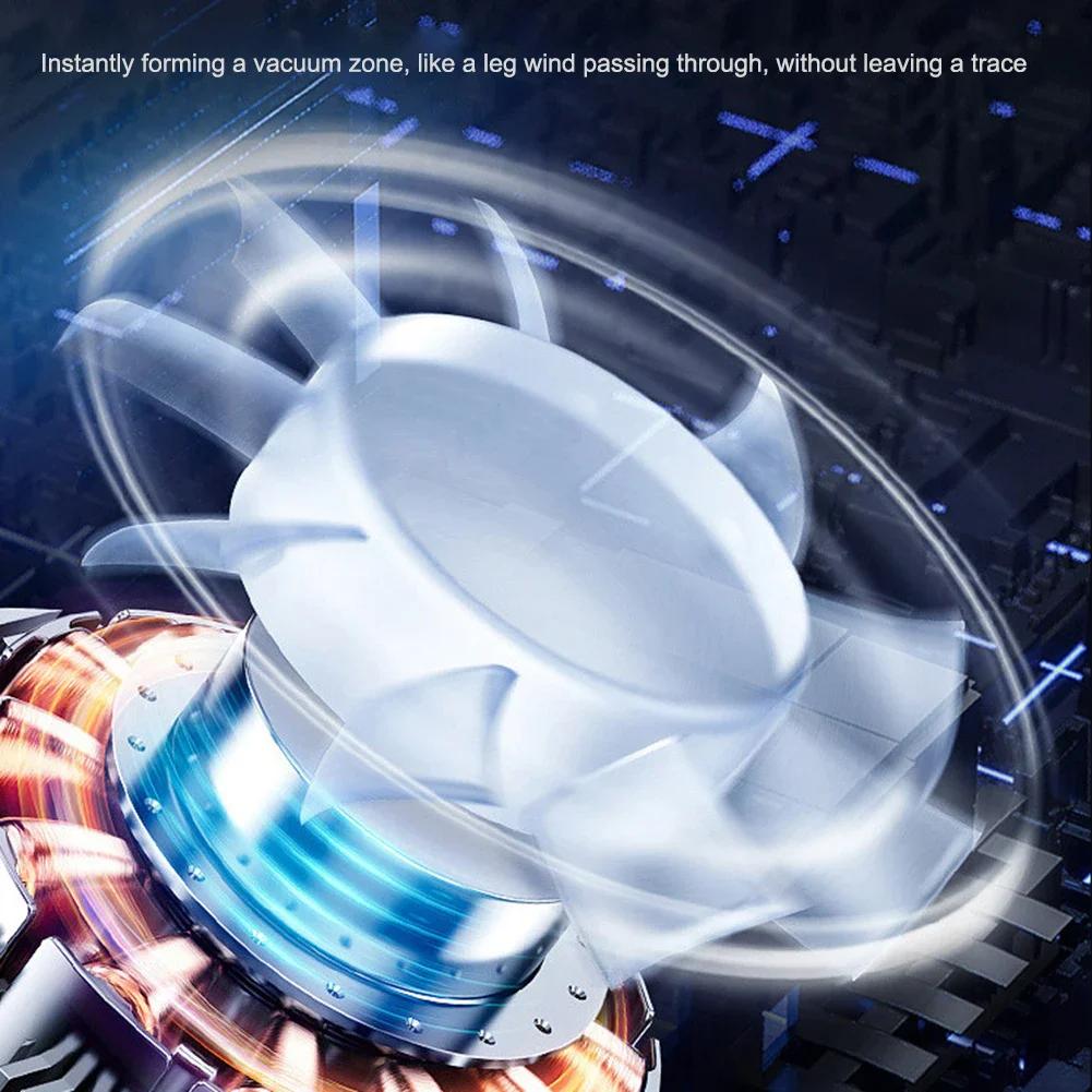 Home Vacuum Cleaner with Dual Functions of Blowing and Suction, Indoor Desktop Cleaning, Handheld Hair Dryer, Car Vacuum Cleaner