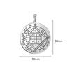 Dawapara DIY Accessories Solomon Pentacle of Venus Amulet Promotes and Strengthen Friendships Talisman Pendant for Necklace