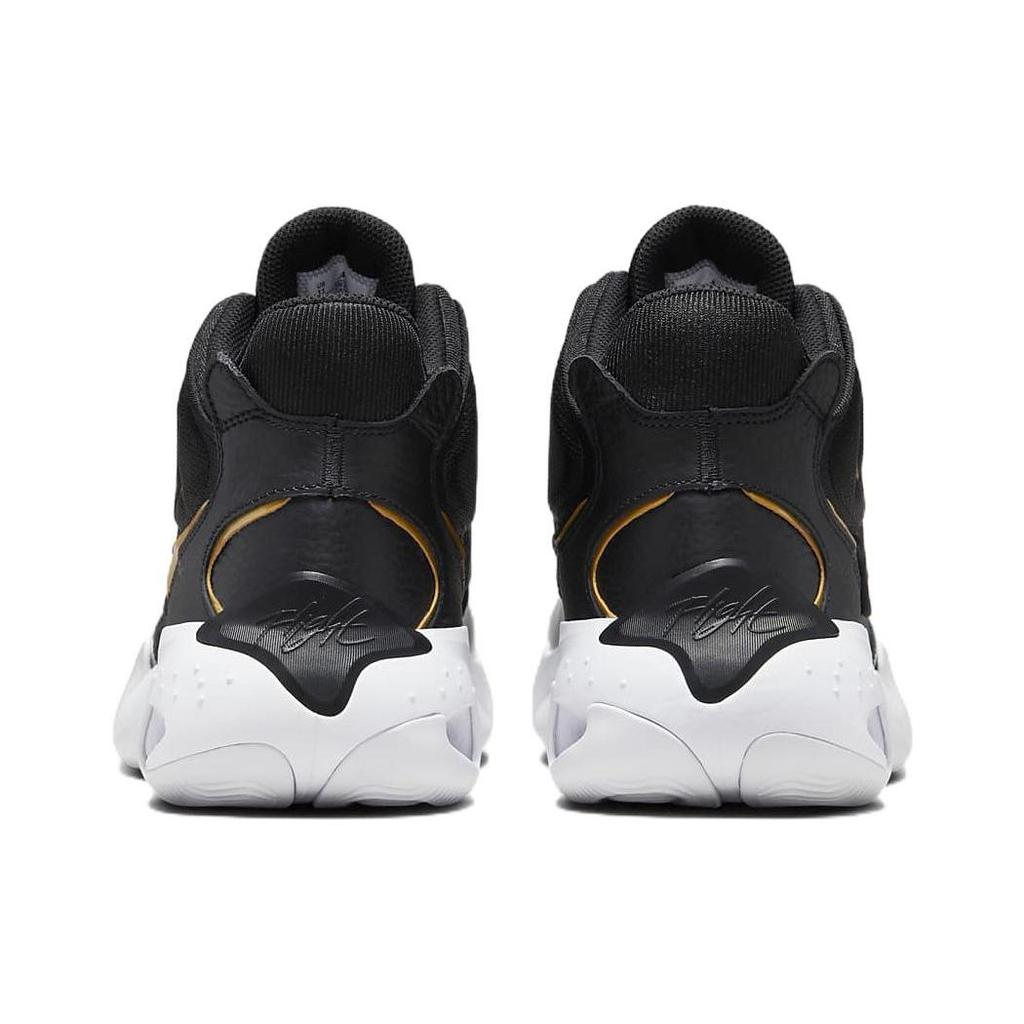 Air Jordan Max Aura 4 Black Metallic Gold Men Sneakers White DN3687-007