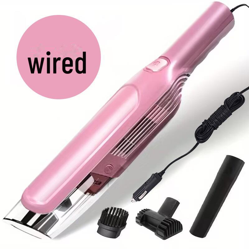 Výkonný bezdrátový vysavač do auta pro dvojí použití pro nabíjení doma a v autě, vnitřní ruční mini