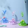 Interactive Cat Toy 3 Level Tower Turntable Ball Track Toy with 3pcs Ball