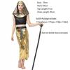 Deluxe Pharaoh Men Egyptian King Costume Desert Prince Queen Fancy Dress Cosplay
