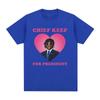 Rapper Chief Keef Lead leads high-quality T-shirts for men and women hip-hop retro cotton casual soft loose casual loose tops