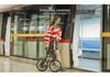 Compact Folding 14-Inch Bicycle for Adults - Unisex, Variable Speed