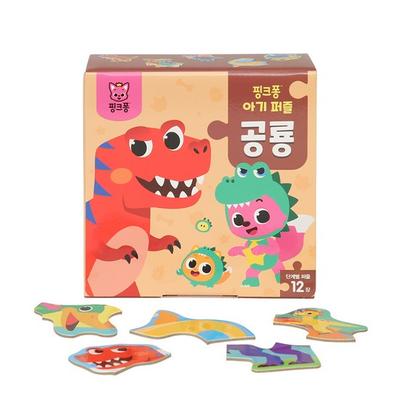 Pinkfong Baby Puzzle Dinosaur, Korean Popular Puzzles
