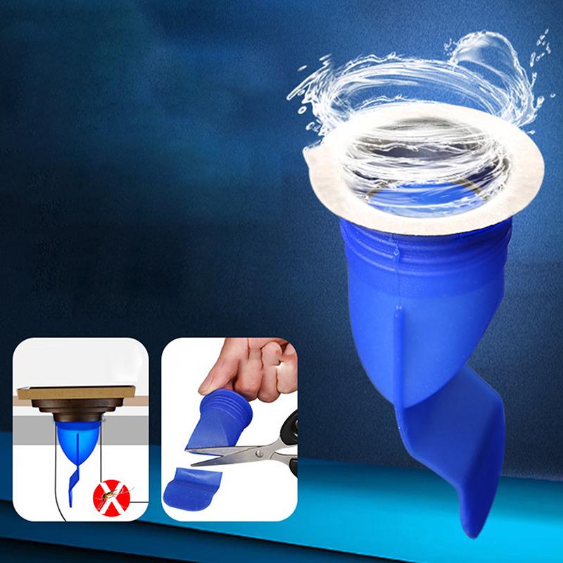 Odor-proof Silicone Bathroom Drain Core, Bathroom Essential, Universal Round Odor-proof Cover For Sewers, Insect Prevention.