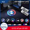 New Hots E60 E60 E93 E60 For BMW M X3 X5 X6  2pcs Car Door Welcome LED Projector Laser Logo Door Light For BMW 50th Anniversary